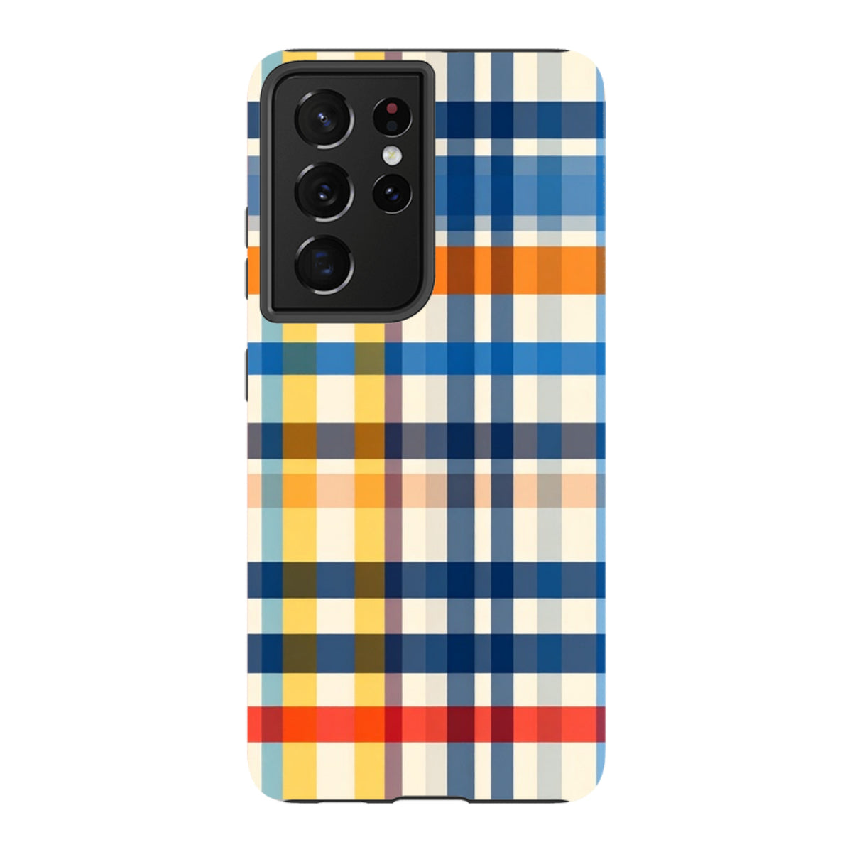 Samsung Tough Case -Barcelona Gingham