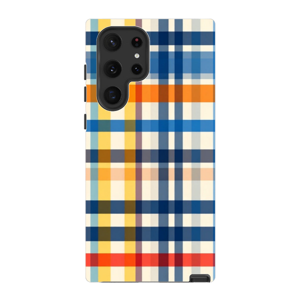 Samsung Tough Case -Barcelona Gingham