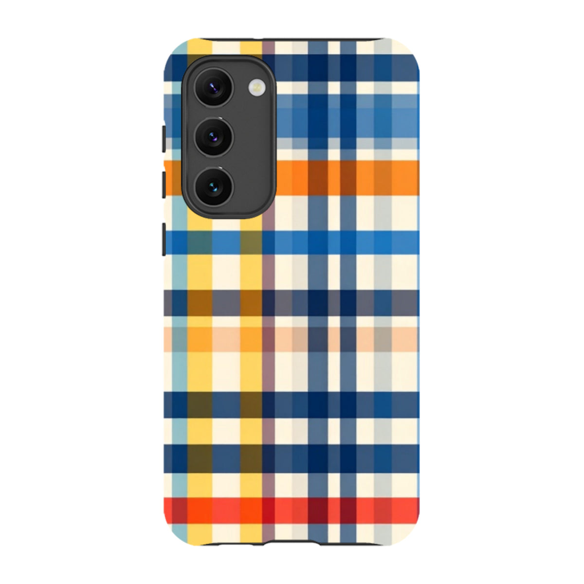 Samsung Tough Case -Barcelona Gingham