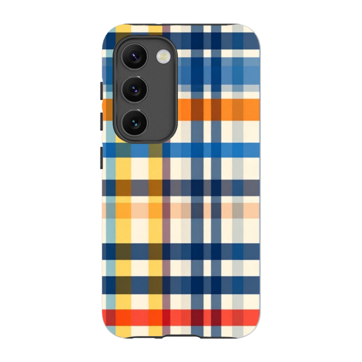 Samsung Tough Case -Barcelona Gingham