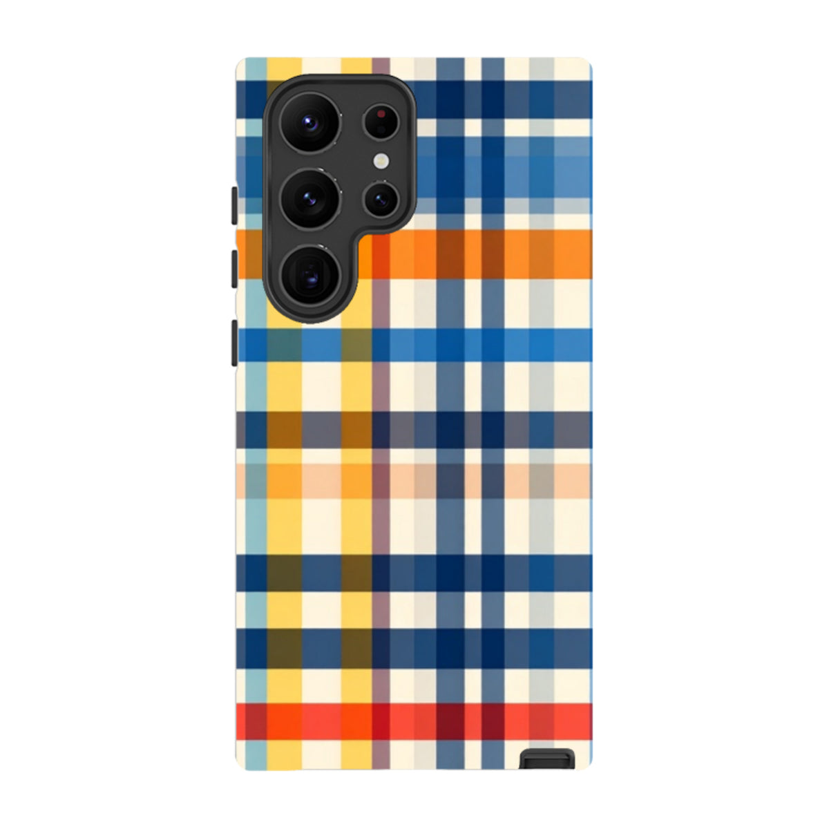 Samsung Tough Case -Barcelona Gingham