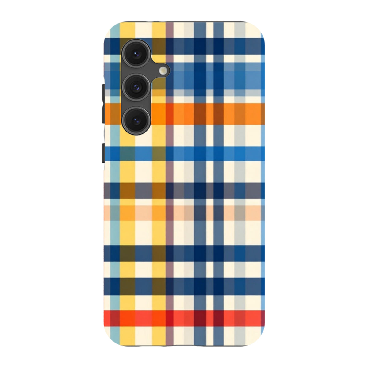Samsung Tough Case -Barcelona Gingham