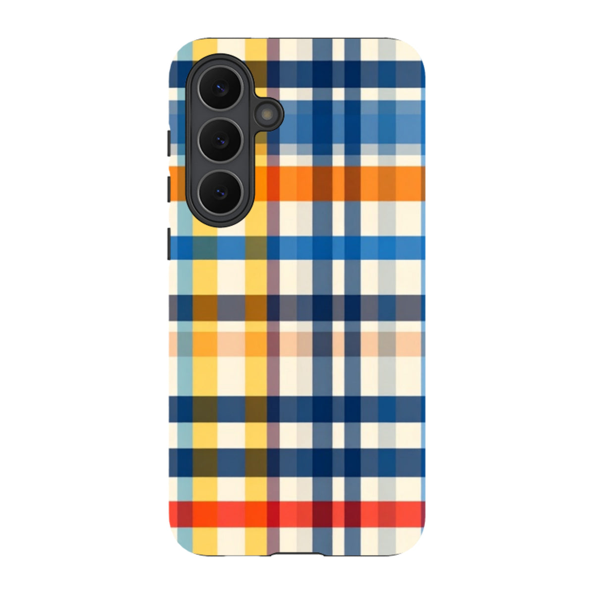Samsung Tough Case -Barcelona Gingham