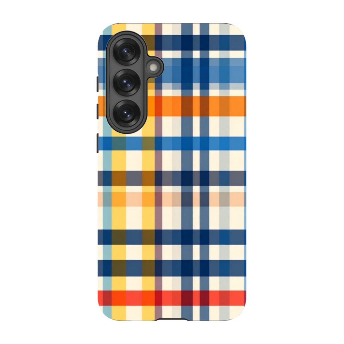 Samsung Tough Case -Barcelona Gingham