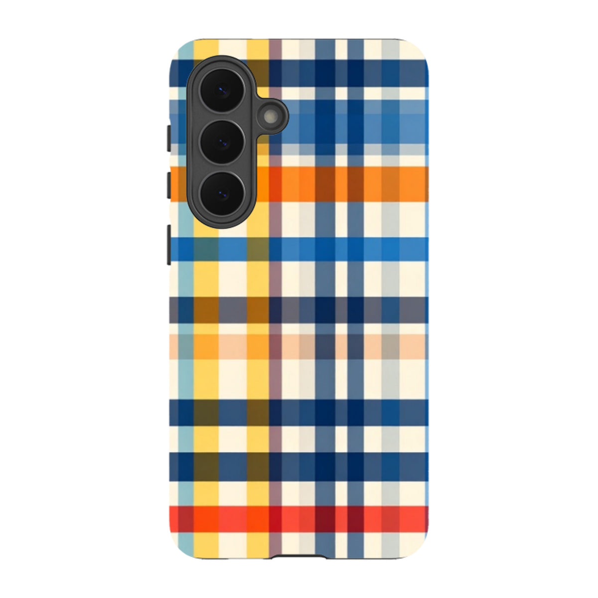 Samsung Tough Case -Barcelona Gingham