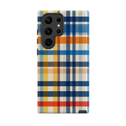 Samsung Tough Case -Barcelona Gingham