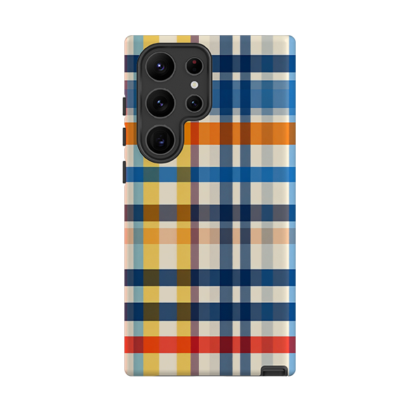 Samsung Tough Case -Barcelona Gingham