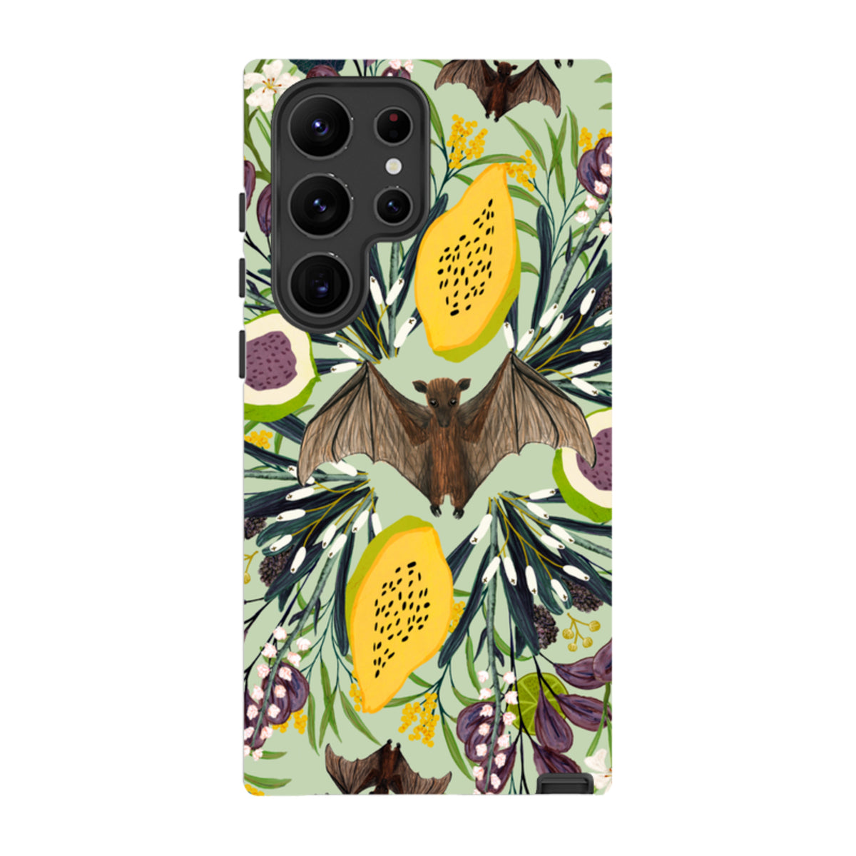 Samsung Tough Case - Fledermäuse von Katherine Quinn