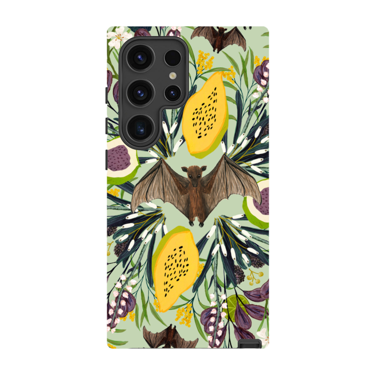 Samsung Tough Case - Fledermäuse von Katherine Quinn