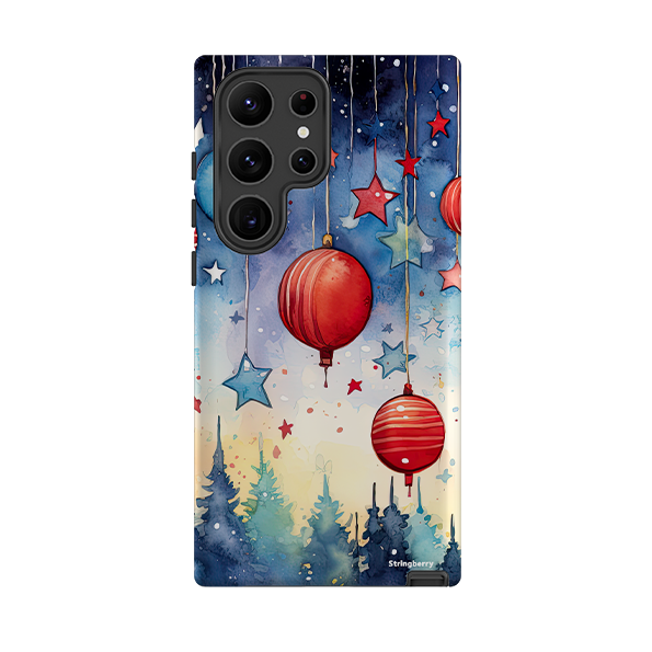 Samsung Tough Case - Christbaumkugel-Wald