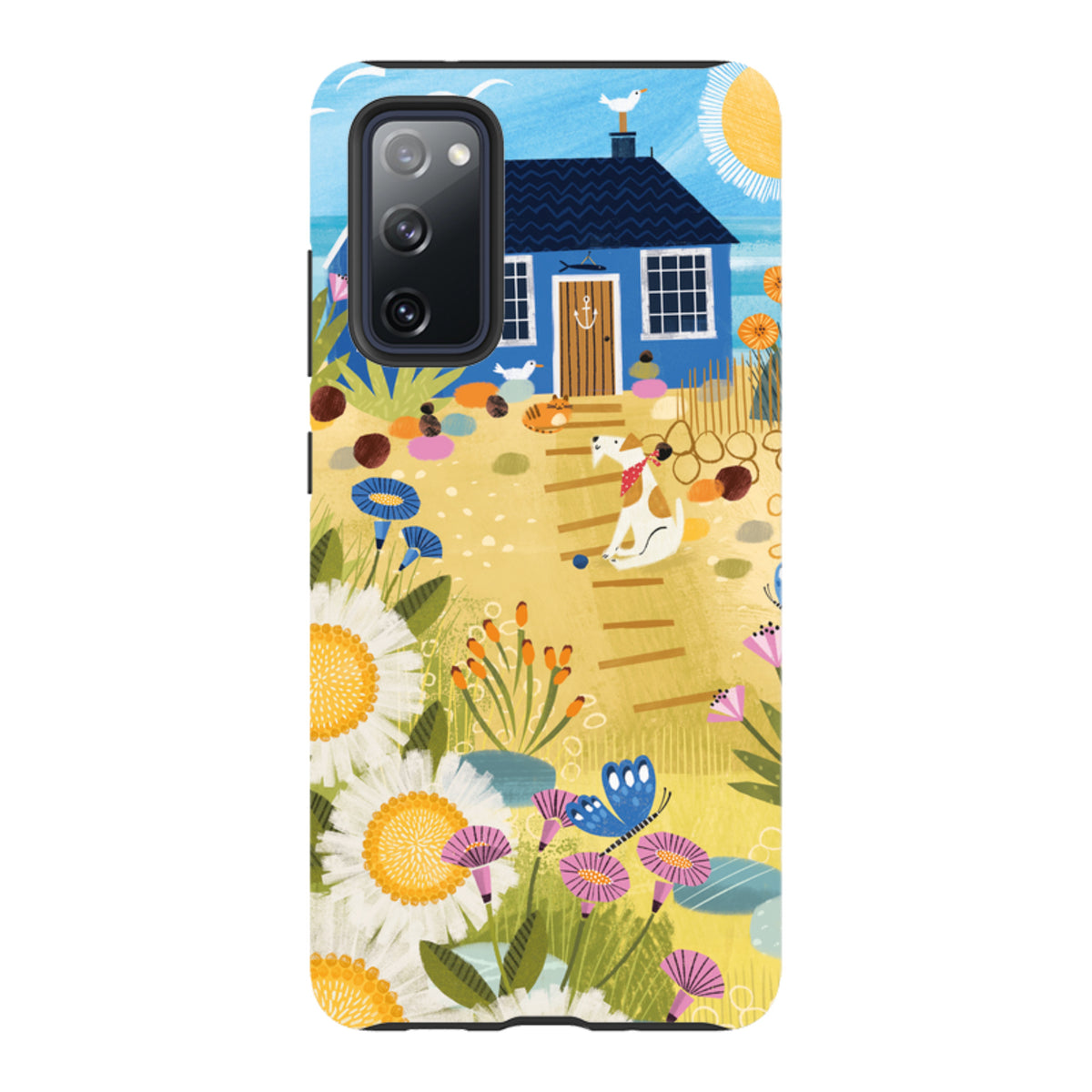 Samsung Tough  Case - Beach House By Ali Brookes