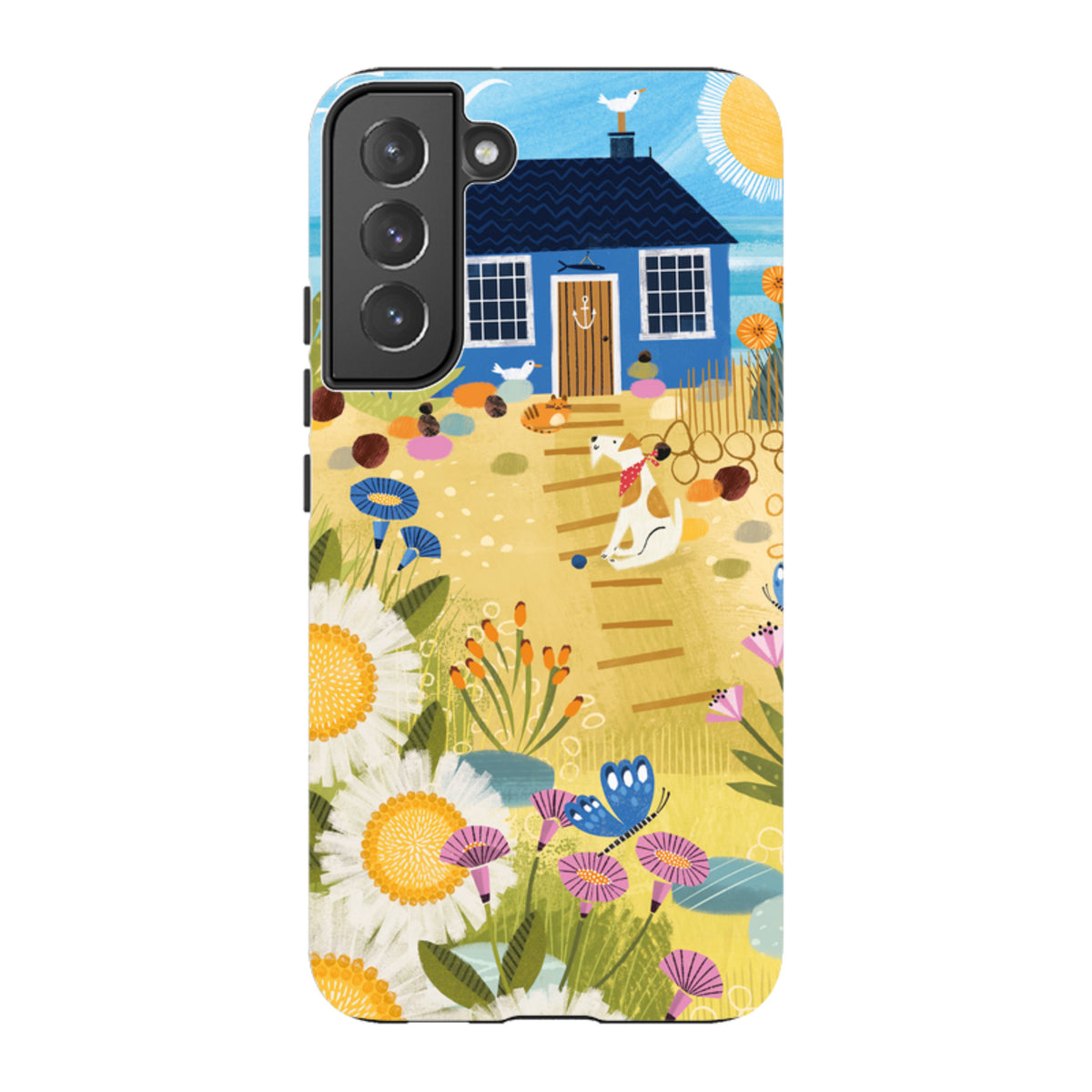 Samsung Tough  Case - Beach House By Ali Brookes