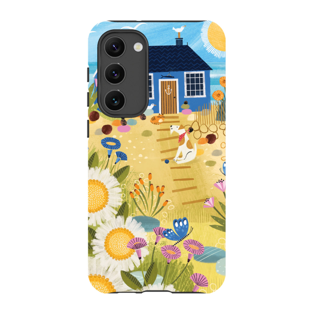Samsung Tough  Case - Beach House By Ali Brookes