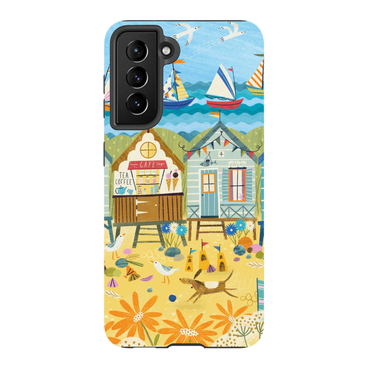 Samsung Tough  Case - Beachy Days 2 By Ali Brookes