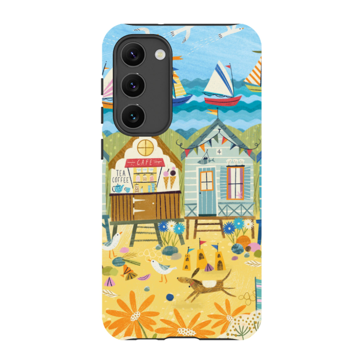 Samsung Tough  Case - Beachy Days 2 By Ali Brookes
