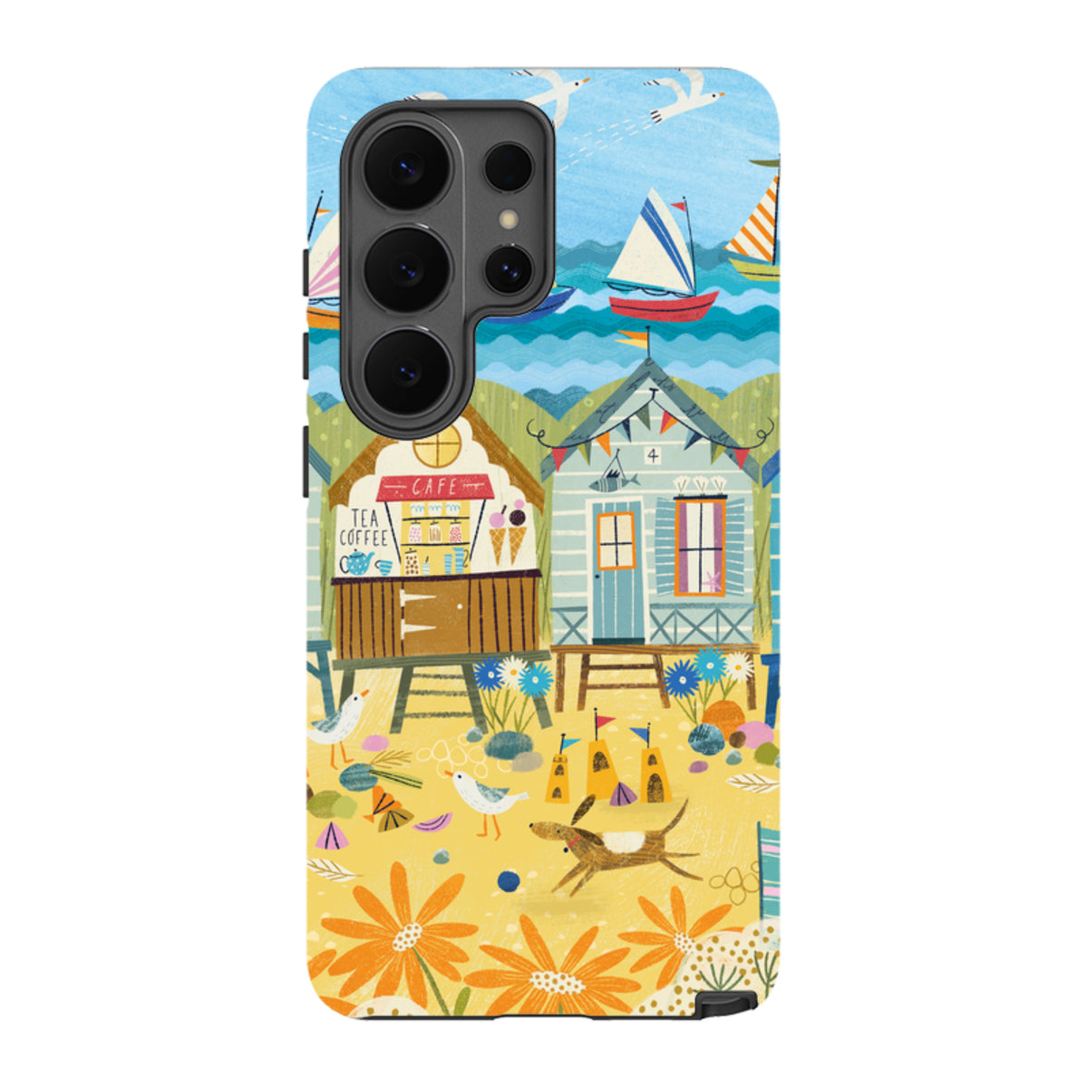 Samsung Tough  Case - Beachy Days 2 By Ali Brookes