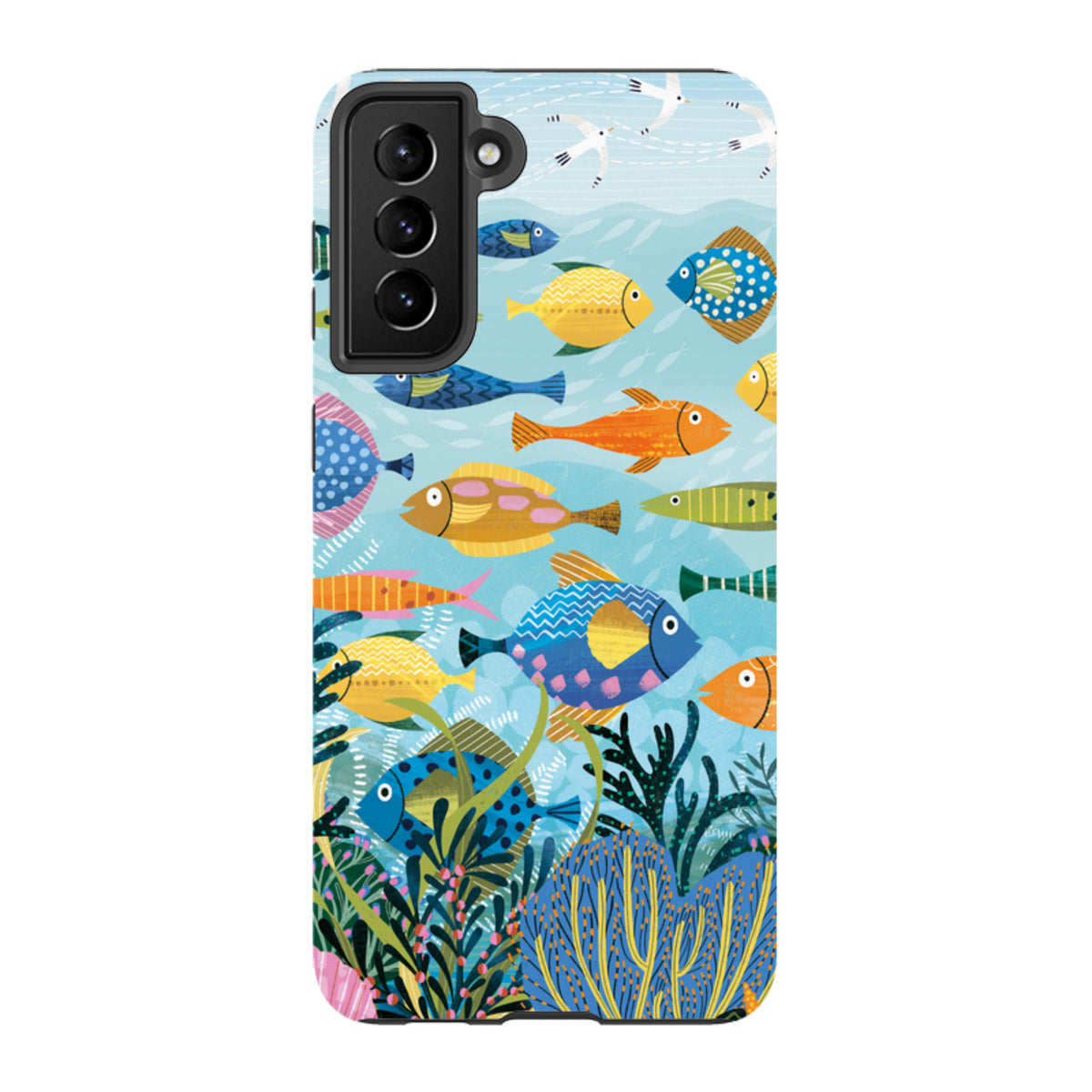 Samsung Tough  Case - Beneath The Waves I By Ali Brookes