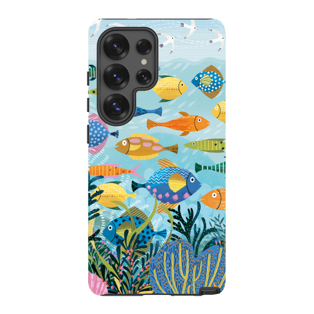 Samsung Tough  Case - Beneath The Waves I By Ali Brookes