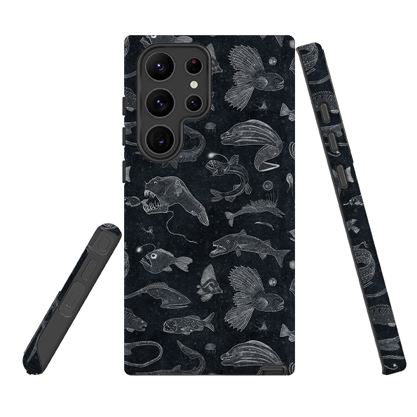 Samsung Tough Case - Biters Line Drawing By Katherine Quinn