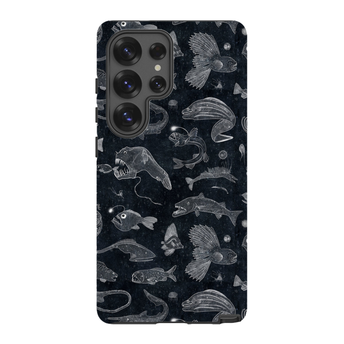 Samsung Tough Case - Biters Line Drawing By Katherine Quinn