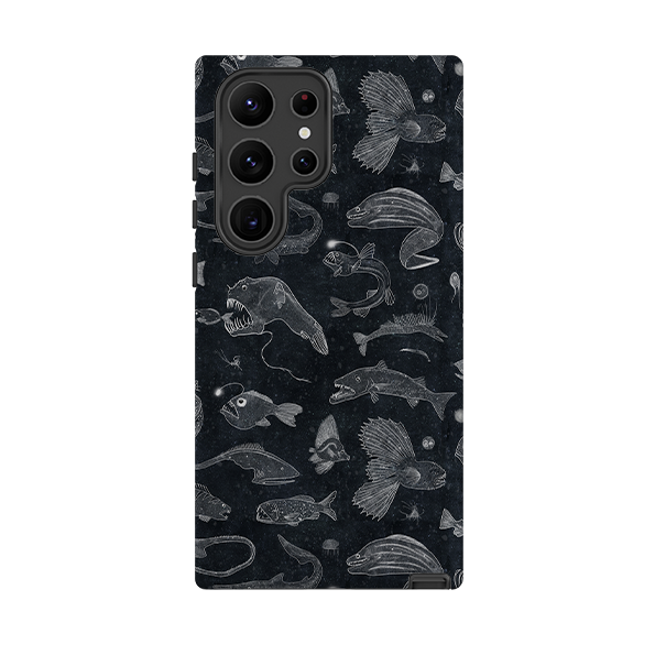 Samsung Tough Case - Biters Line Drawing By Katherine Quinn