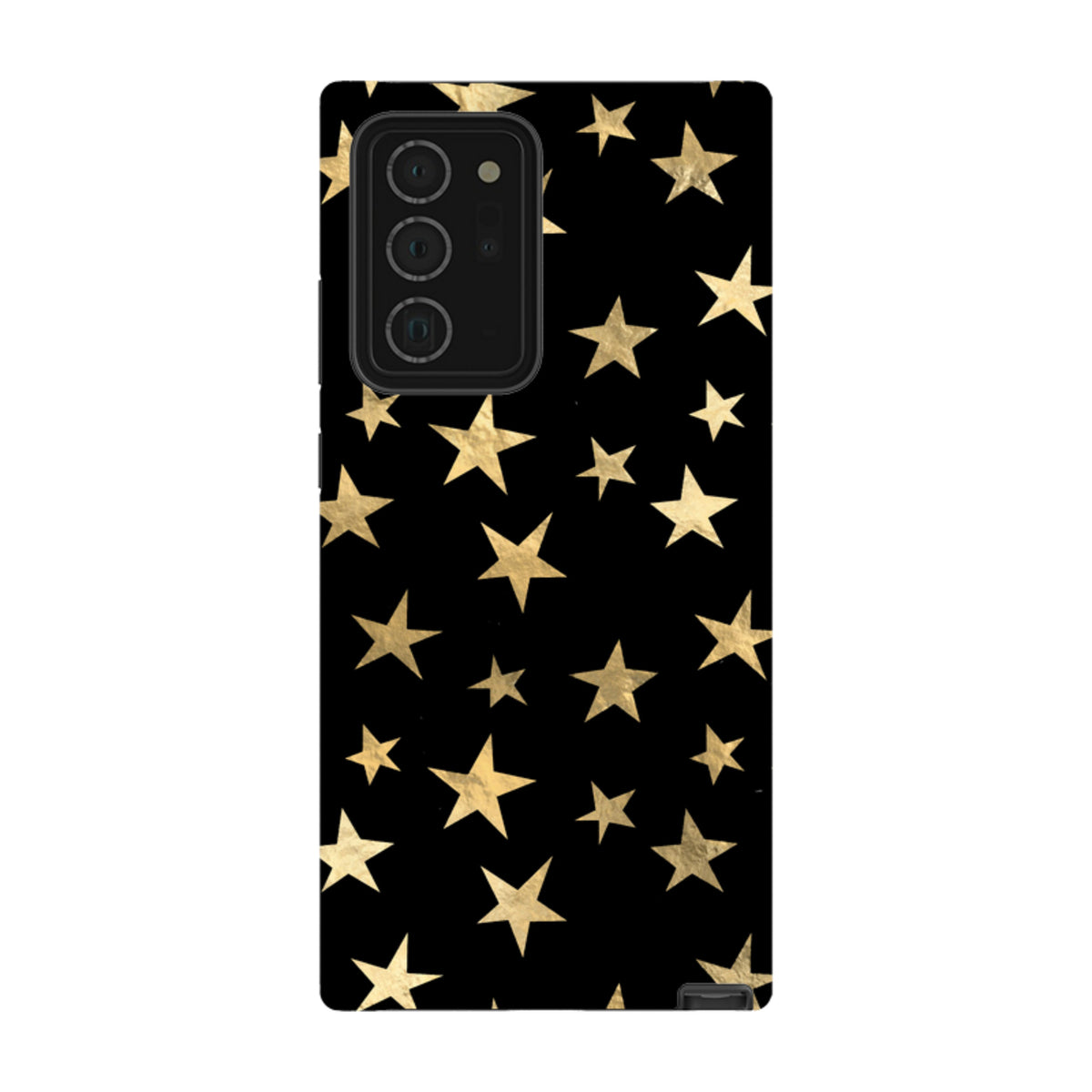 Samsung Tough Case - Black and Gold Stars
