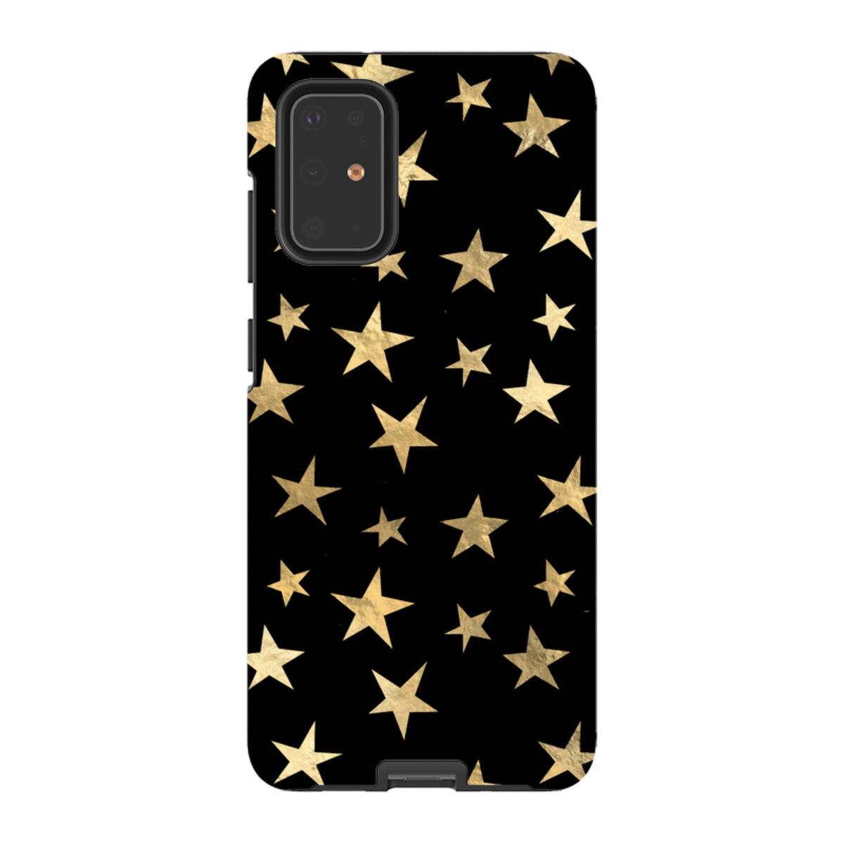 Samsung Tough Case - Black and Gold Stars
