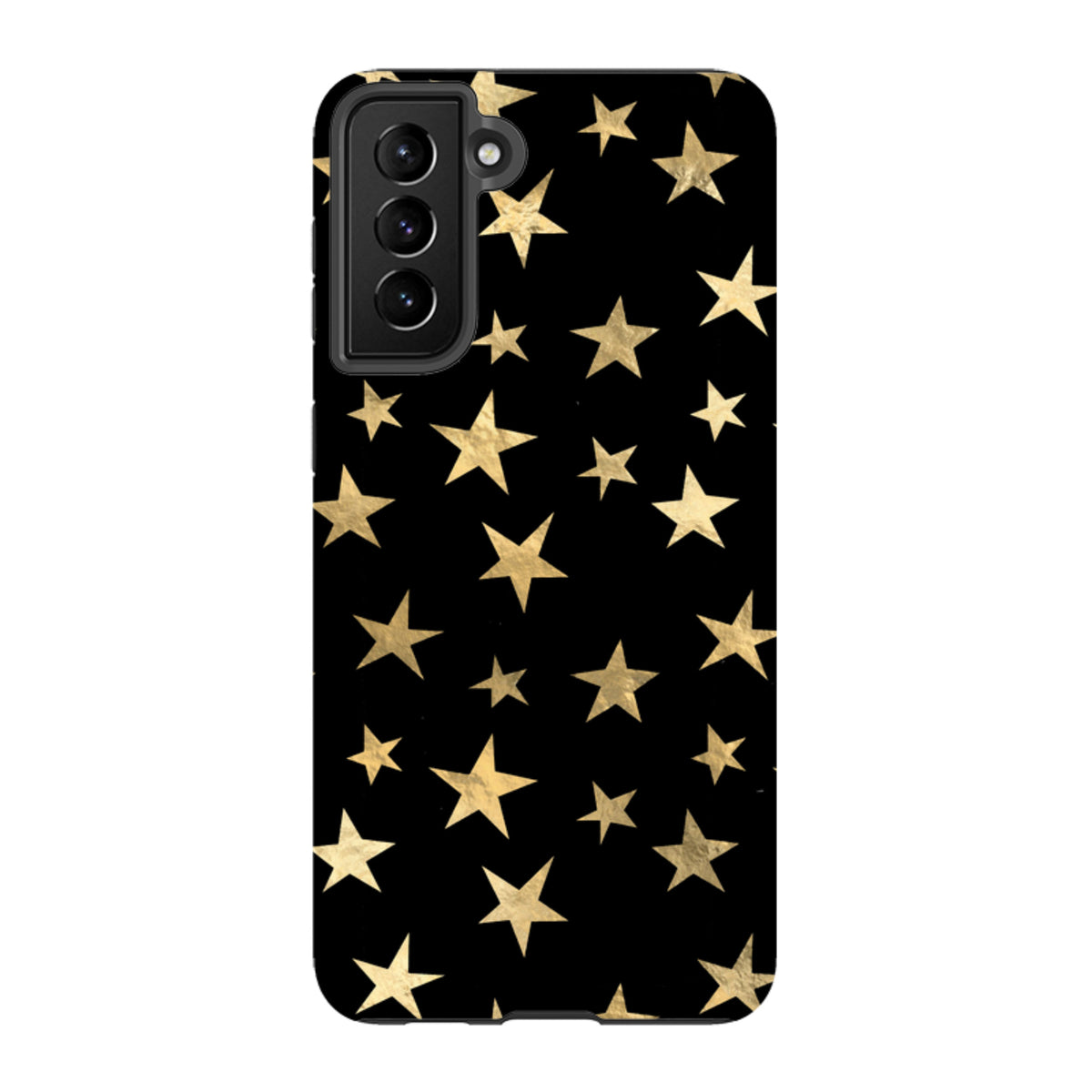 Samsung Tough Case - Black and Gold Stars