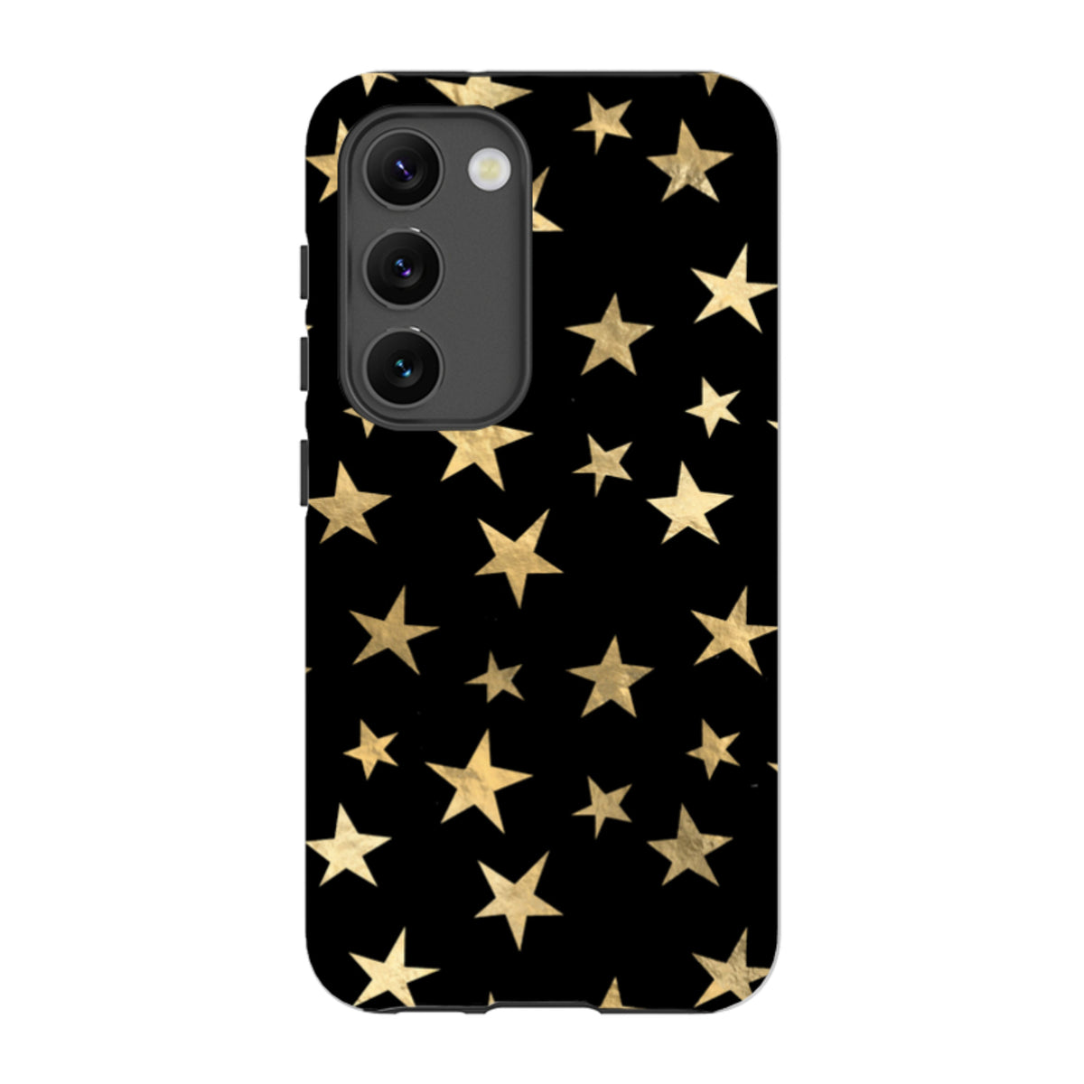 Samsung Tough Case - Black and Gold Stars