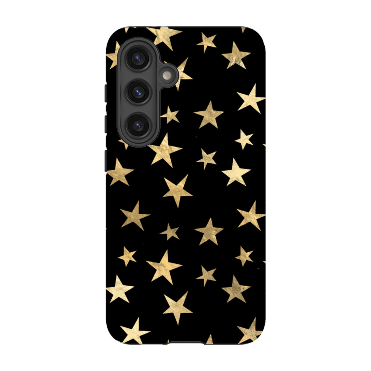 Samsung Tough Case - Black and Gold Stars