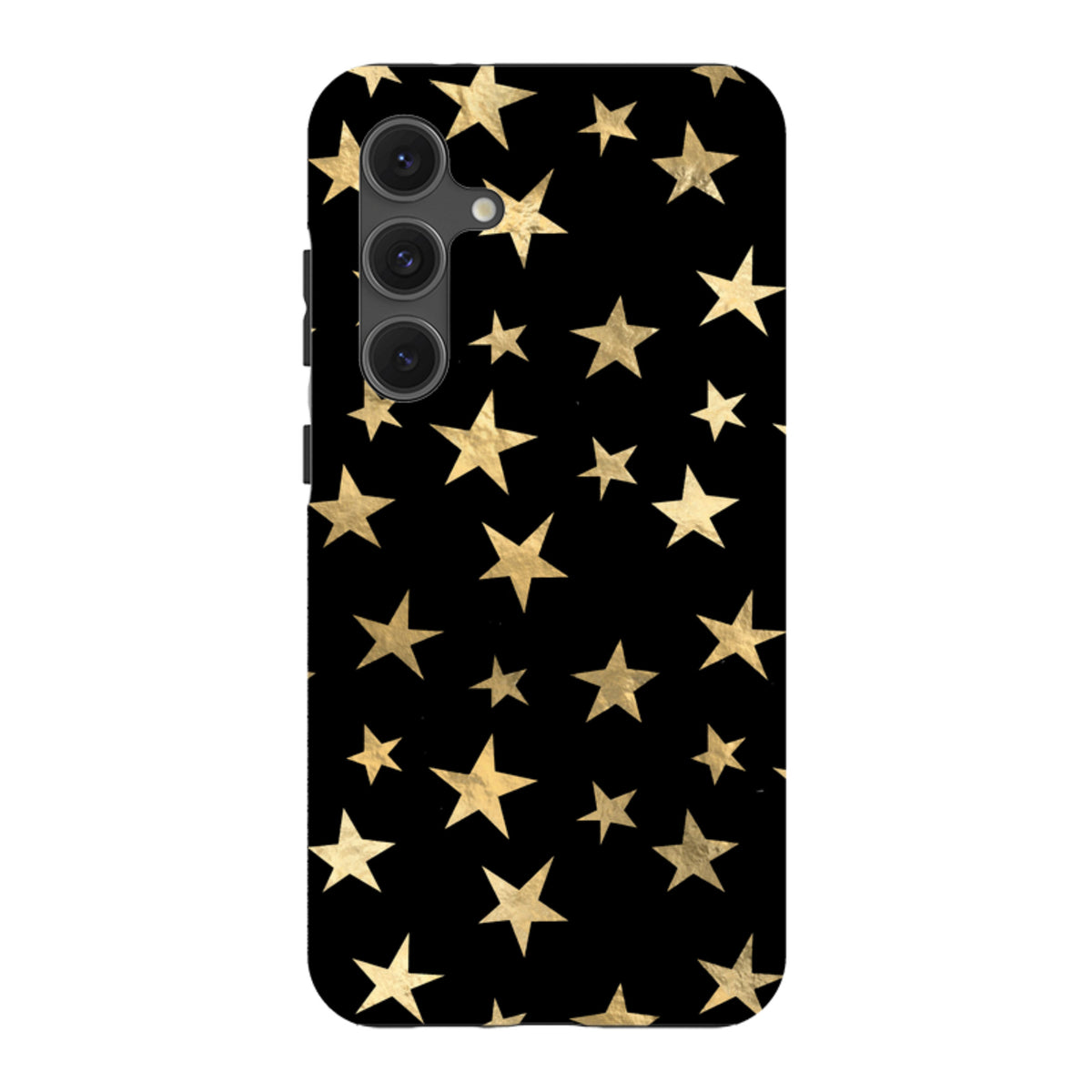 Samsung Tough Case - Black and Gold Stars