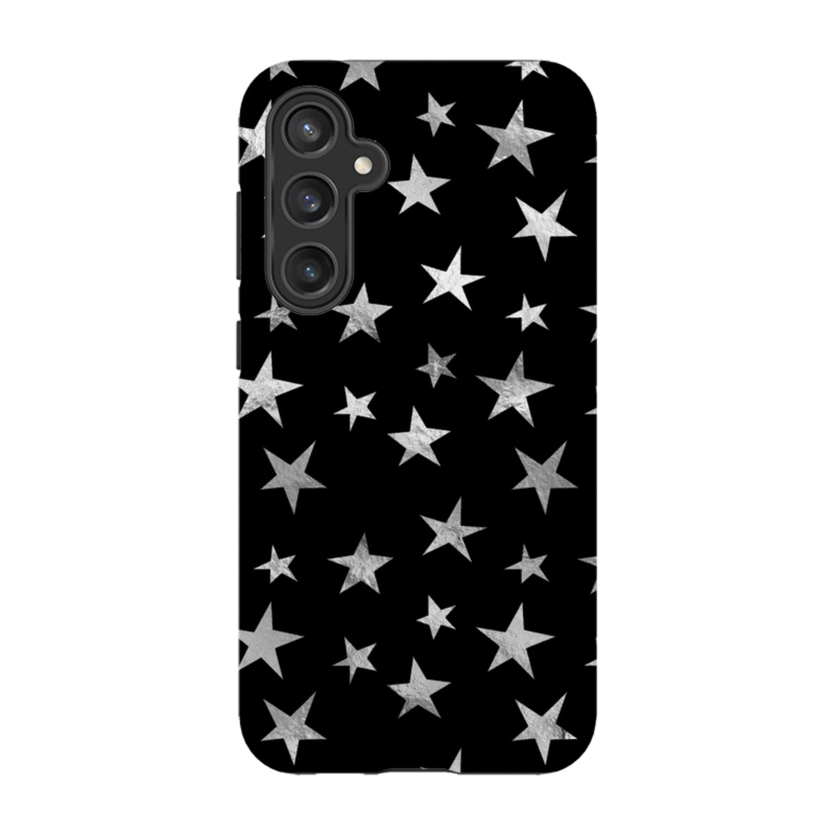 Samsung Tough Case - Black and Silver Stars