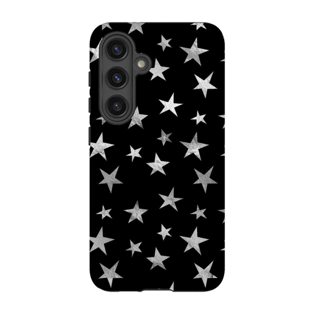 Samsung Tough Case - Black and Silver Stars