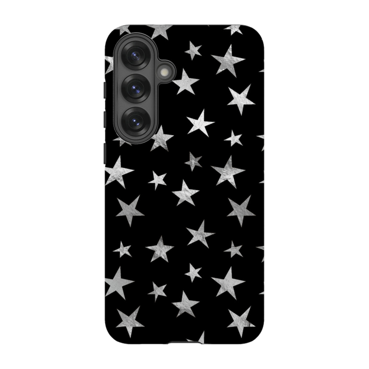 Samsung Tough Case - Black and Silver Stars