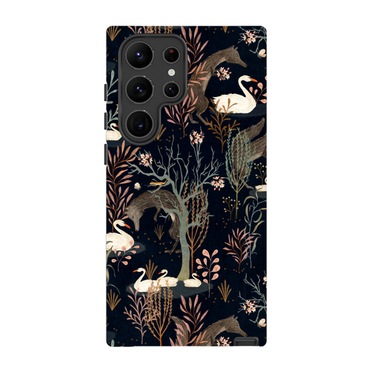 Samsung Tough Case - Black Forest By Katherine Quinn