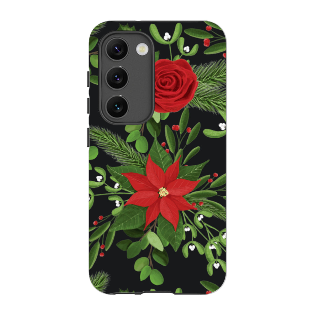 Samsung Tough Case - Black White Plaid By Abby Jacobs