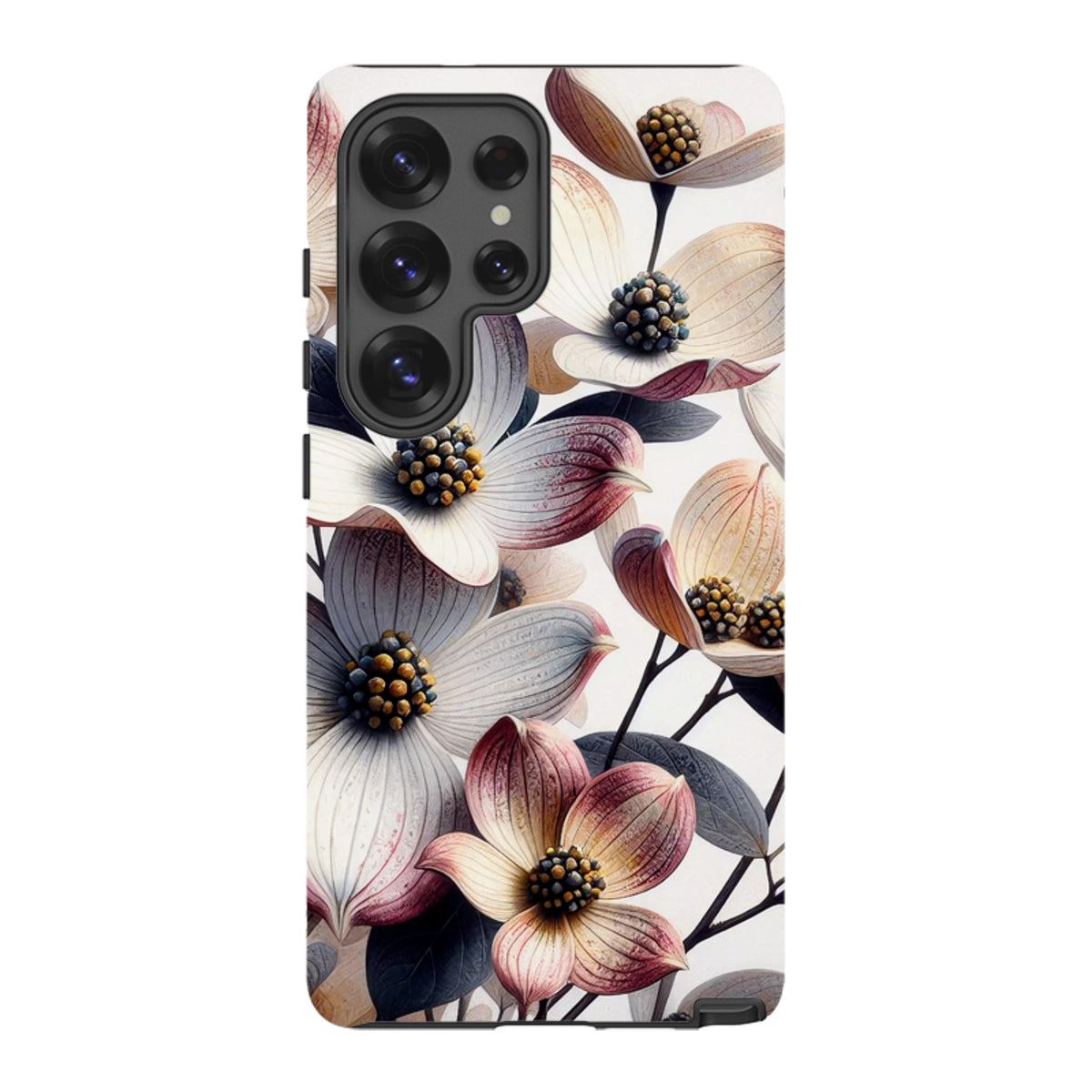 Samsung Tough Case - Blackstone Floral