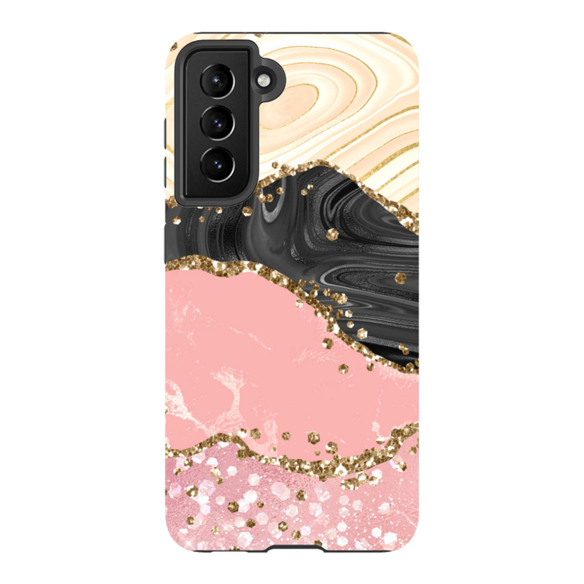 Samsung Tough Case - Weiß (ohne Glitzer)