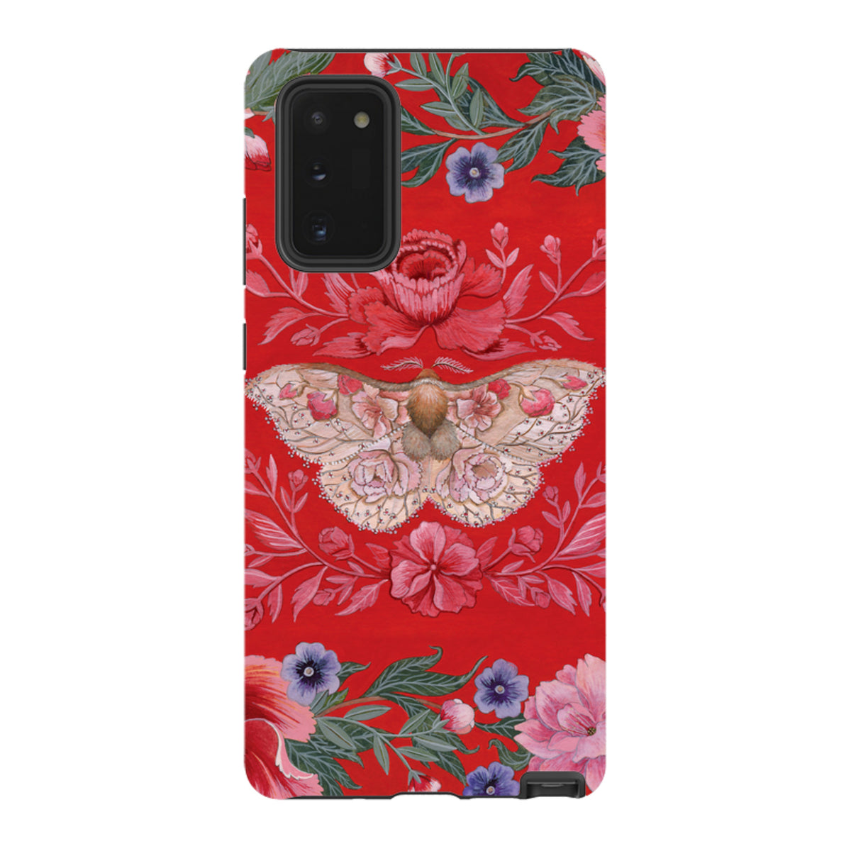 Samsung Tough Case - Blossom Moth By Maria Matos
