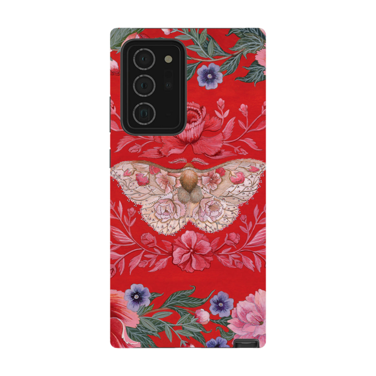 Samsung Tough Case - Blossom Moth By Maria Matos