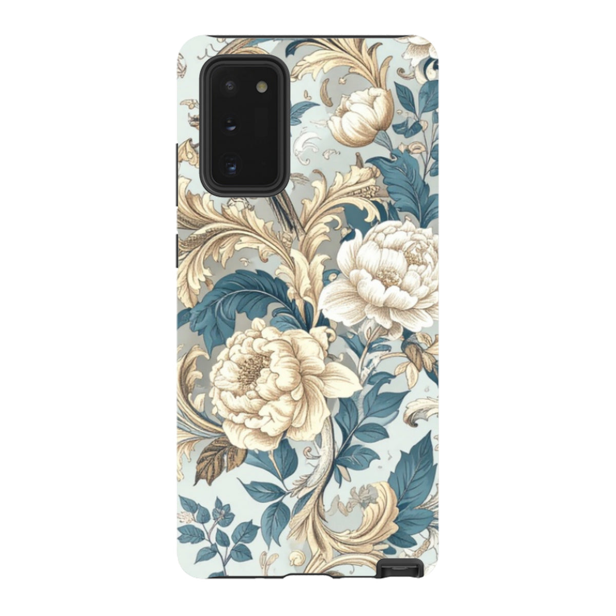 Samsung Tough  Case - Blue and Gold Summer
