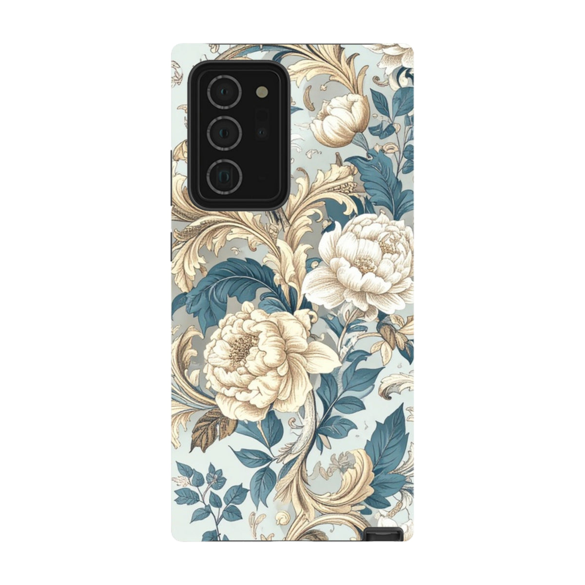 Samsung Tough  Case - Blue and Gold Summer
