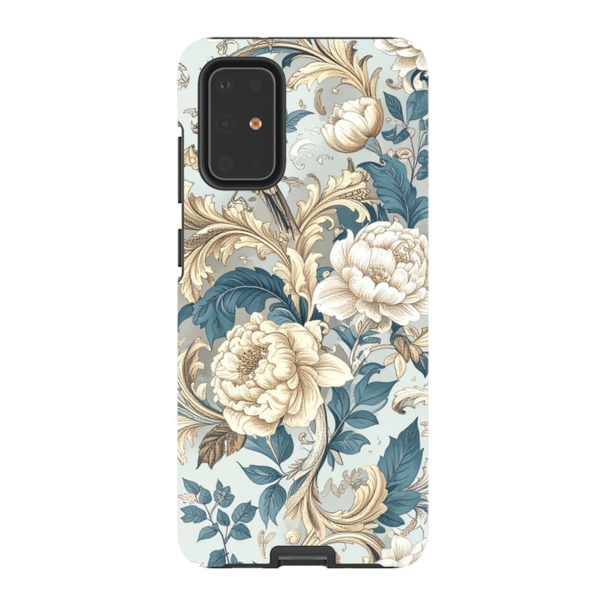 Samsung Tough  Case - Blue and Gold Summer