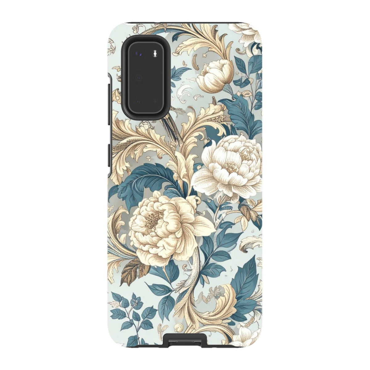 Samsung Tough  Case - Blue and Gold Summer