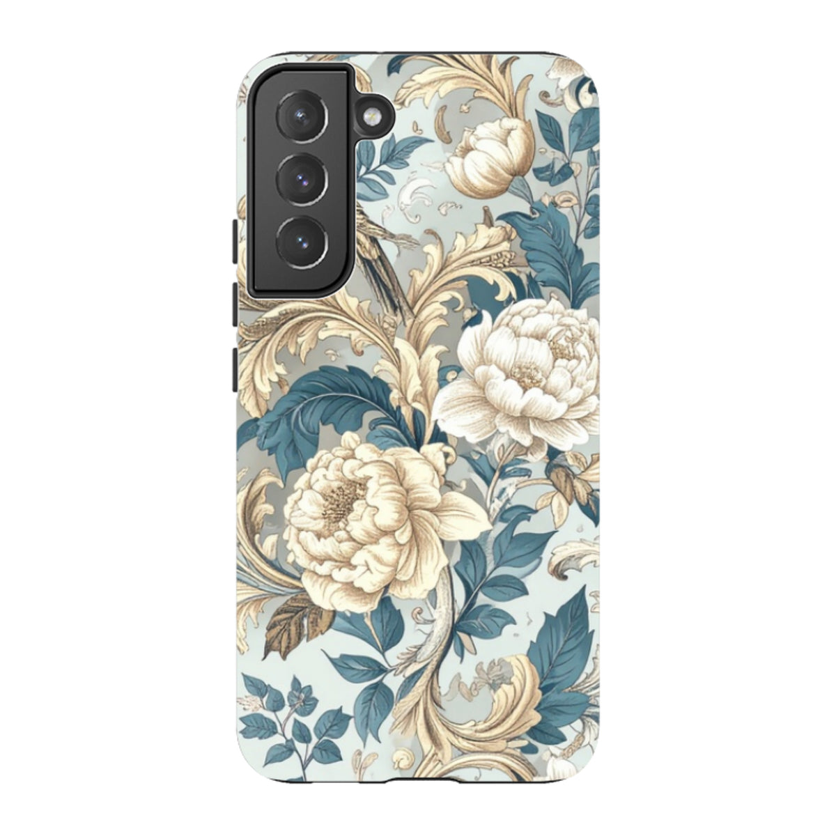 Samsung Tough  Case - Blue and Gold Summer