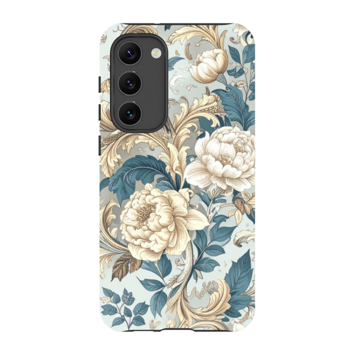 Samsung Tough  Case - Blue and Gold Summer