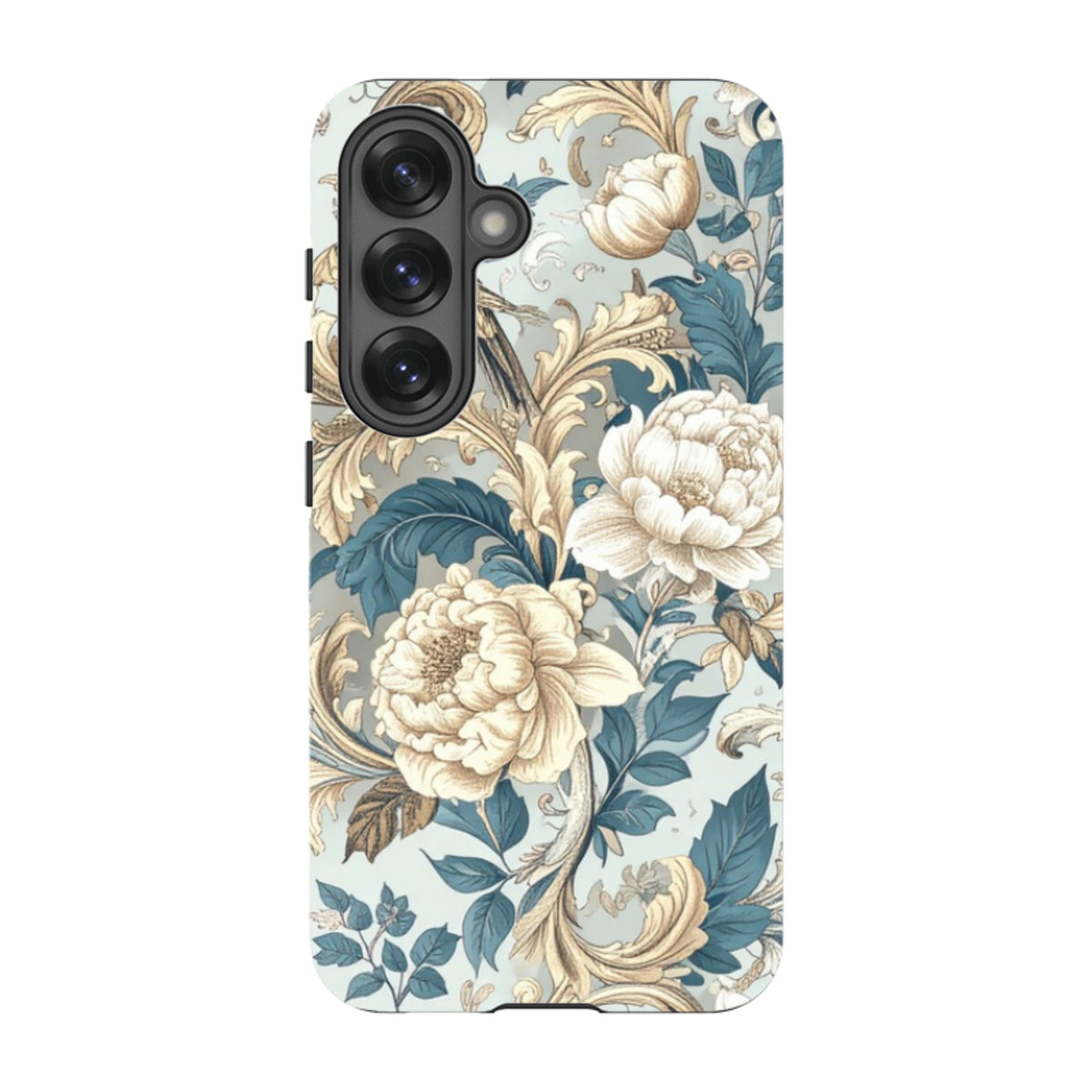Samsung Tough  Case - Blue and Gold Summer