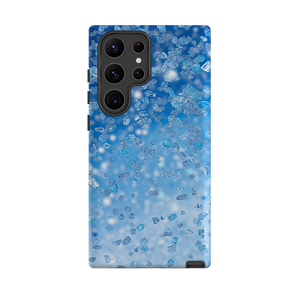 Samsung Tough Case - Blue Glitter (Case Does Not Glitter)