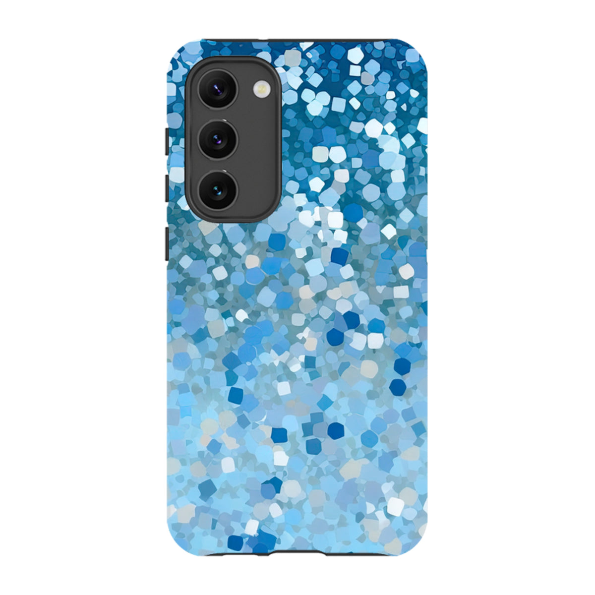 Samsung Tough Case - Blue Glitter II (Case Does Not Glitter)
