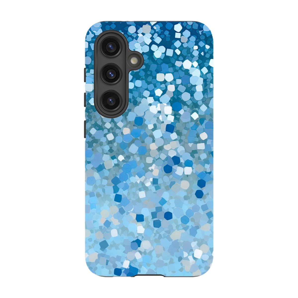 Samsung Tough Case - Blue Glitter II (Case Does Not Glitter)